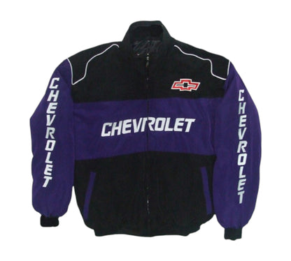 Chevrolet Racing Jacket Black & Purple