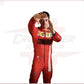 2021 Charles Leclerc Ferrari Racing Suit F1 Team Mission Winnow - CROSSOVER RACEWEARS 