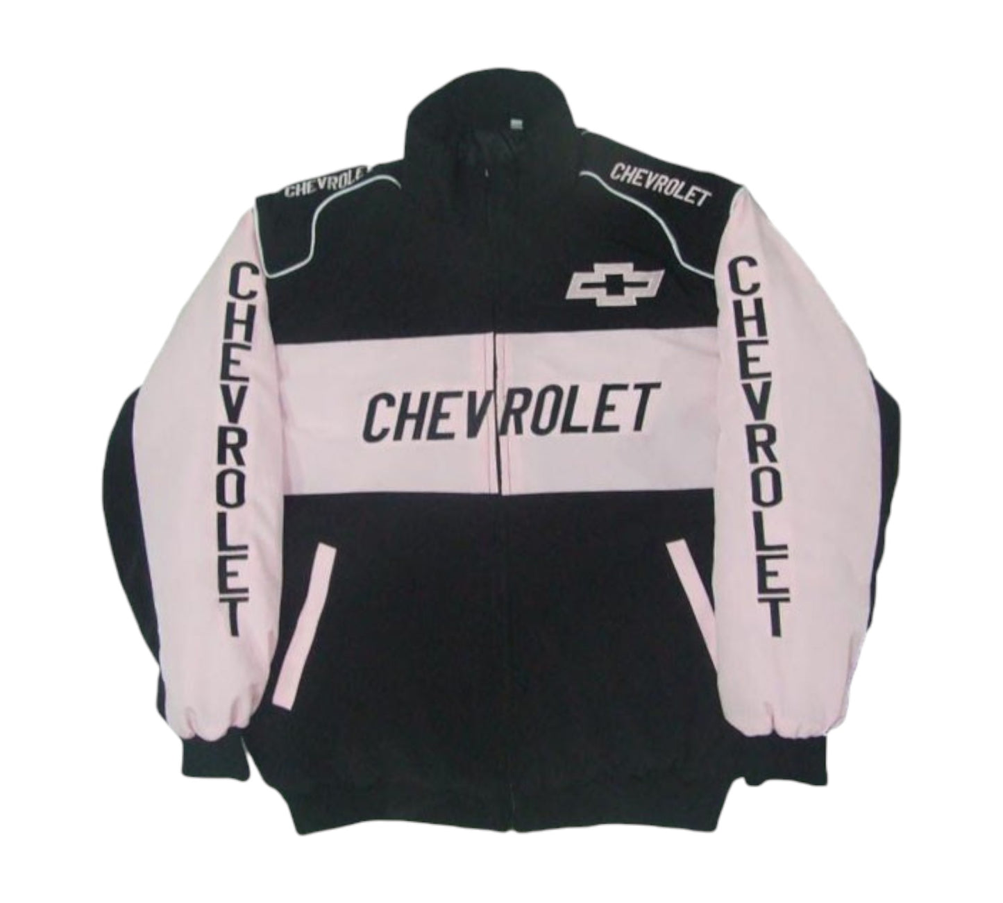 Chevrolet Vintage Racing Jacket Black & Pink
