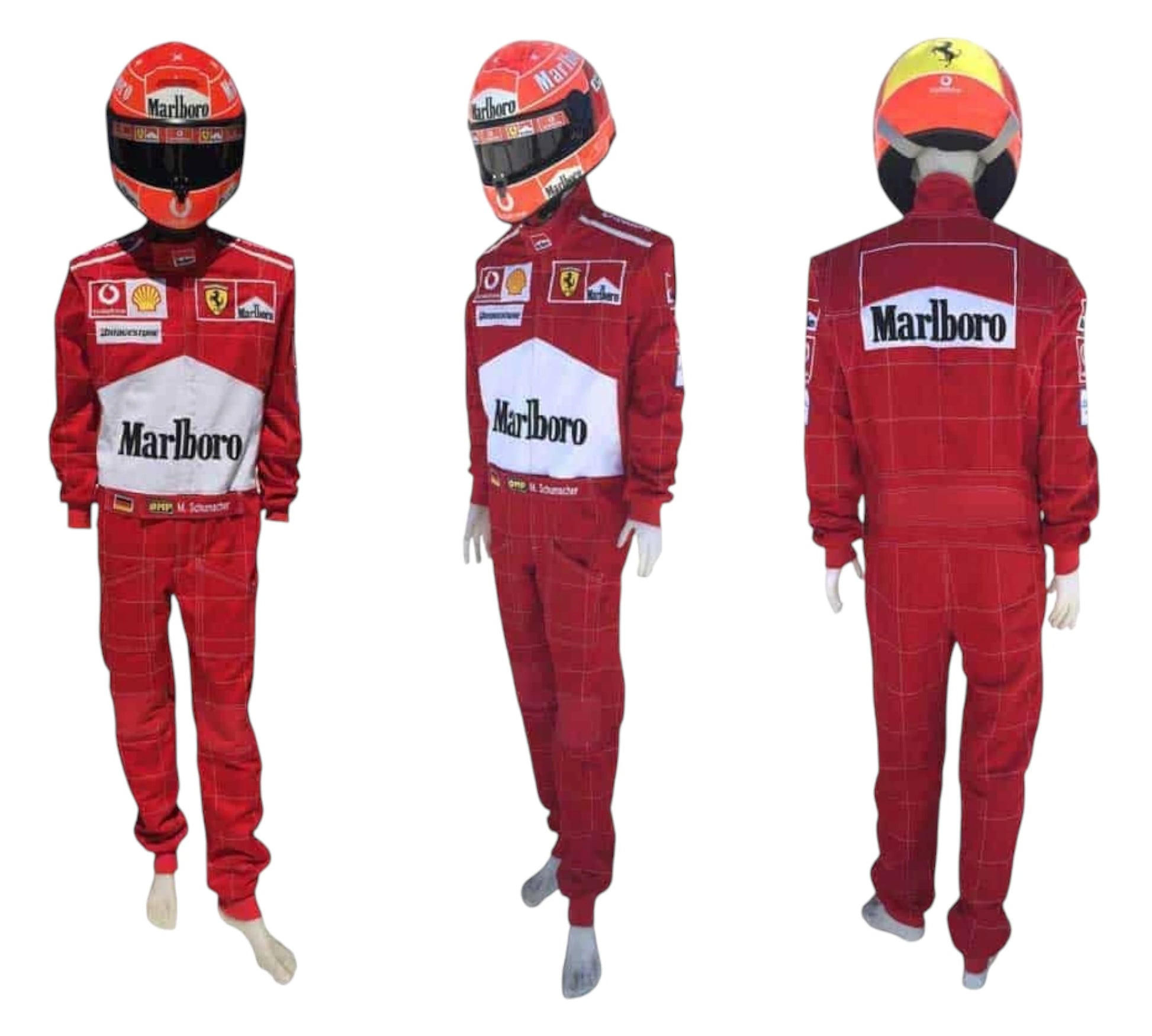Michael Schumacher Scuderia Ferrari Used Race Suit – 2004 Formula One Season
