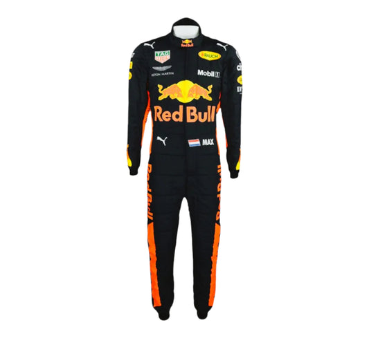 Max Verstappen 2018 Race Suit Red Bull Honda F1 Replica