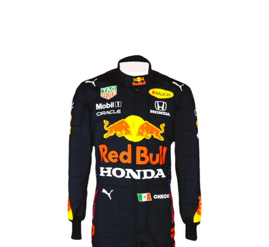 F1 Sergio perez Red bull Honda 2021 race suit 