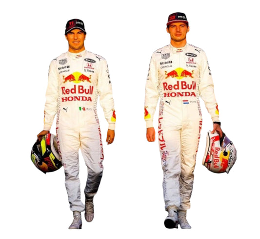 2021 Sergio Perez Turkish GP Red Bull Race Suit - CROSSOVER RACEWEARS 