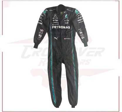 2023 George Russell  Mercedes-AMG Petronas F1 Team Race Suit CROSSOVER RACEWEARS