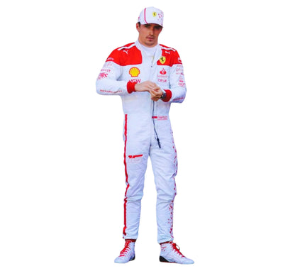  Charles Leclerc 2023 Monaco Grand Prix Race Suit ferrari