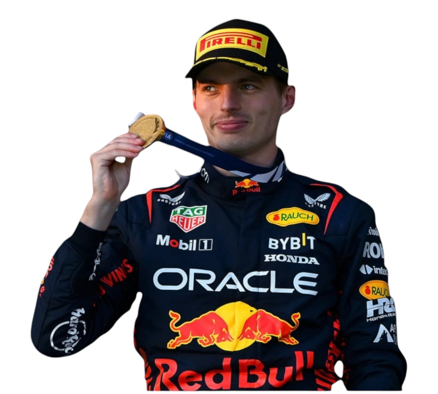  Max Verstappen Red Bull Racing F1 Suit Team 
