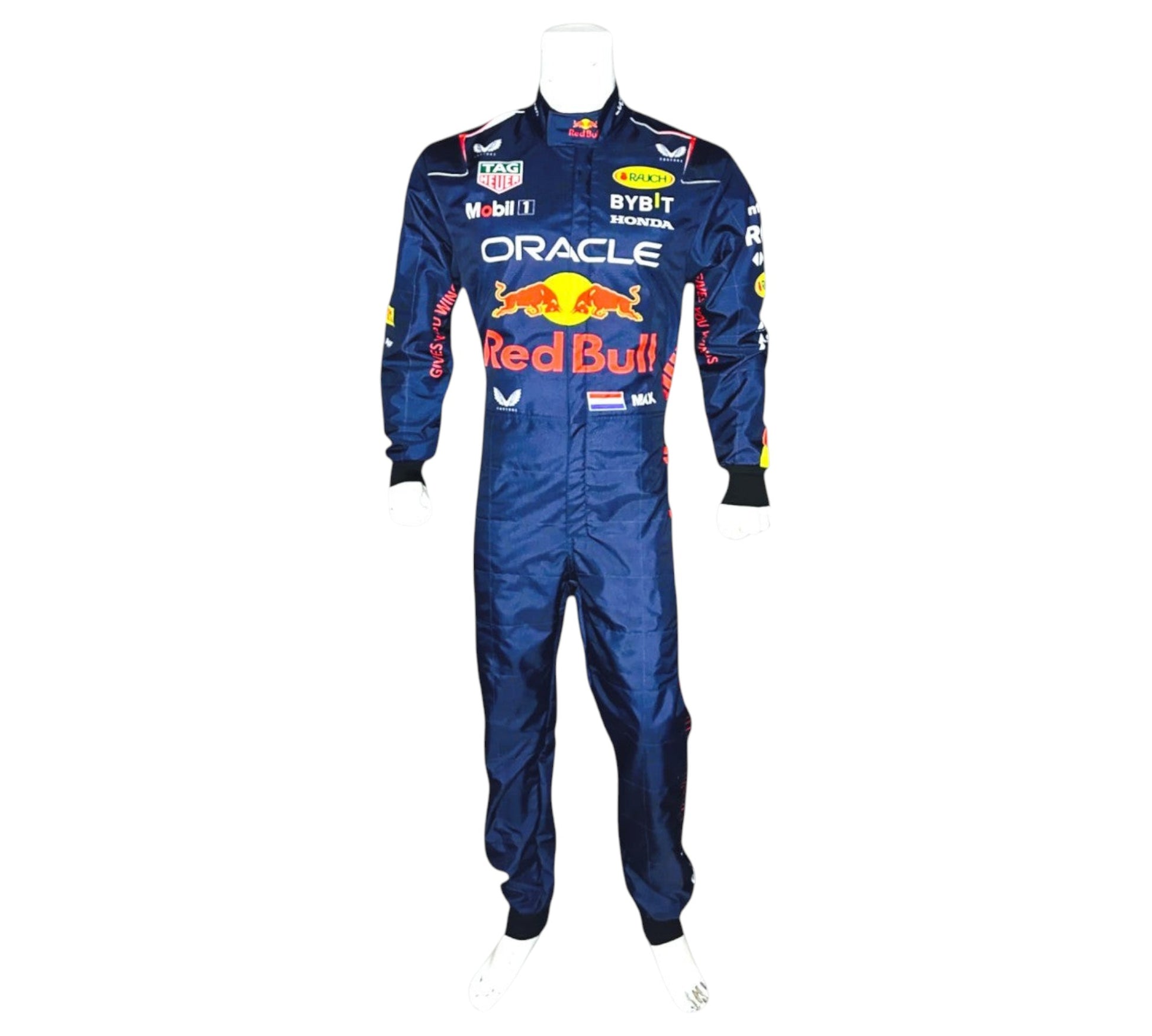 2023 Max Verstappen Red Bull Racing F1 Suit Team 