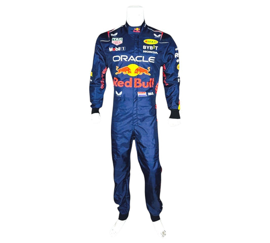 2023 Max Verstappen Red Bull Racing F1 Suit Team 