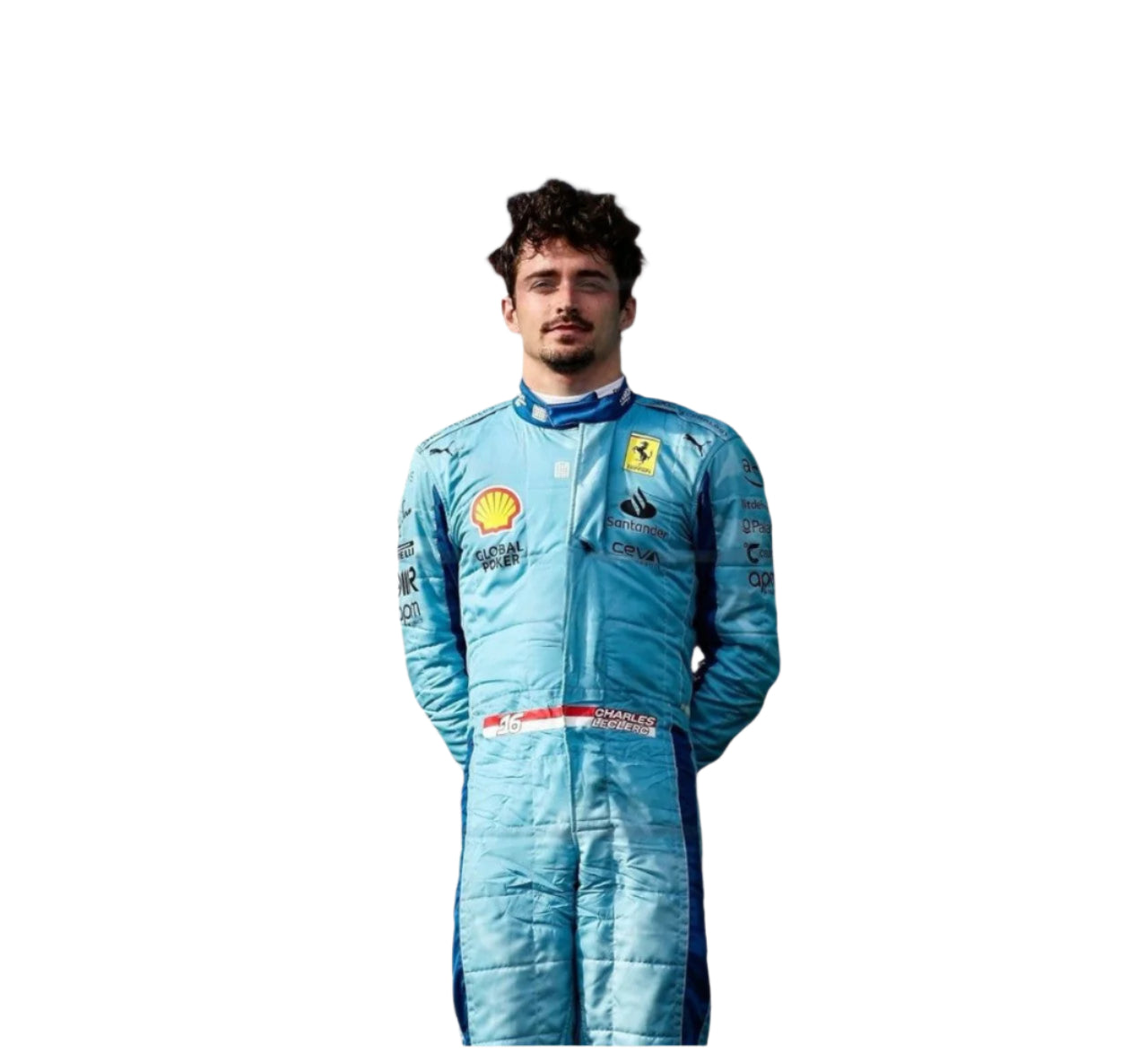 2024 Charles Leclerc Scuderia Ferrari F1 Miami Grand Prix Race Suit