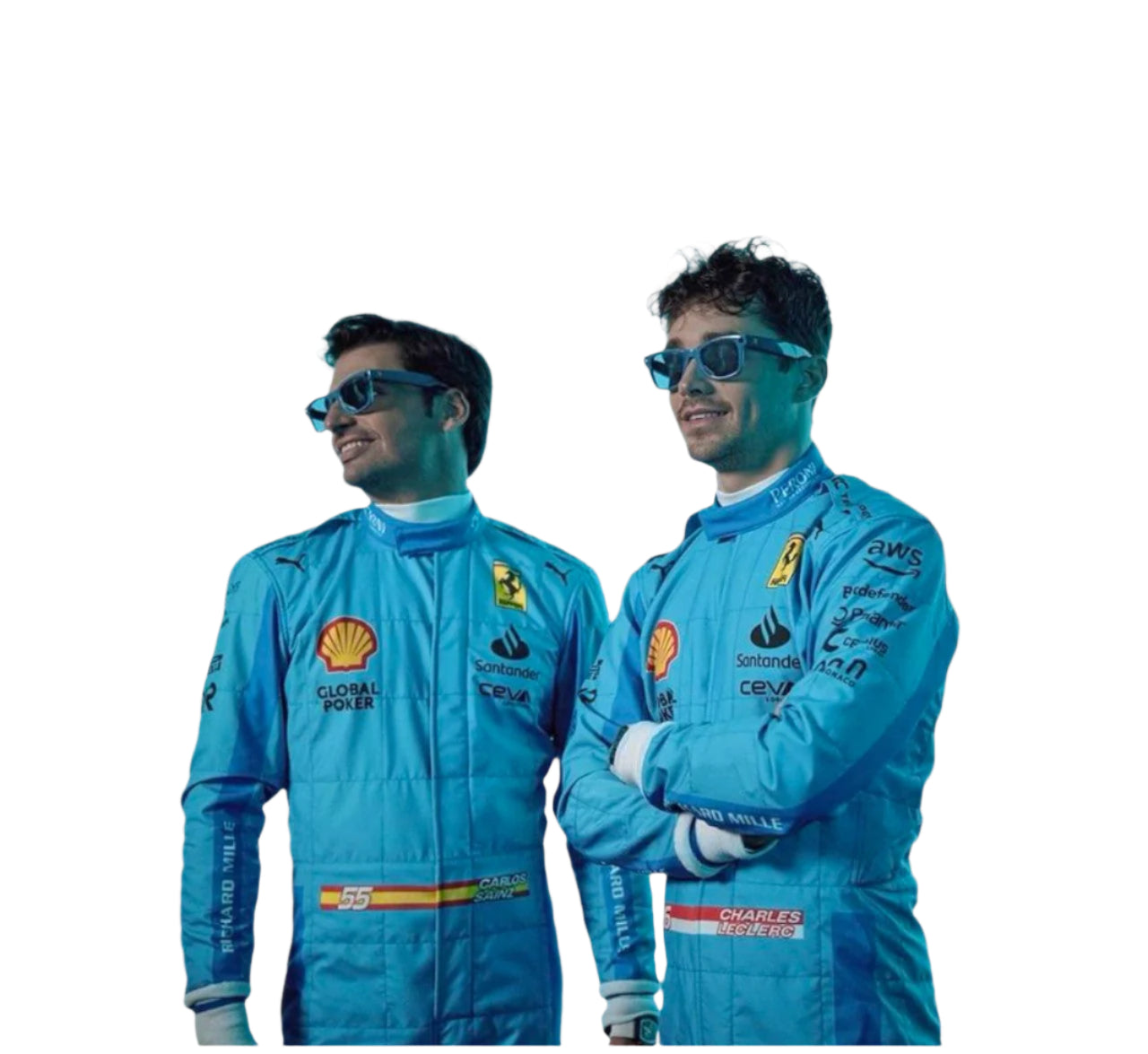 2024 Charles Leclerc Scuderia Ferrari F1 Miami Grand Prix Race Suit
