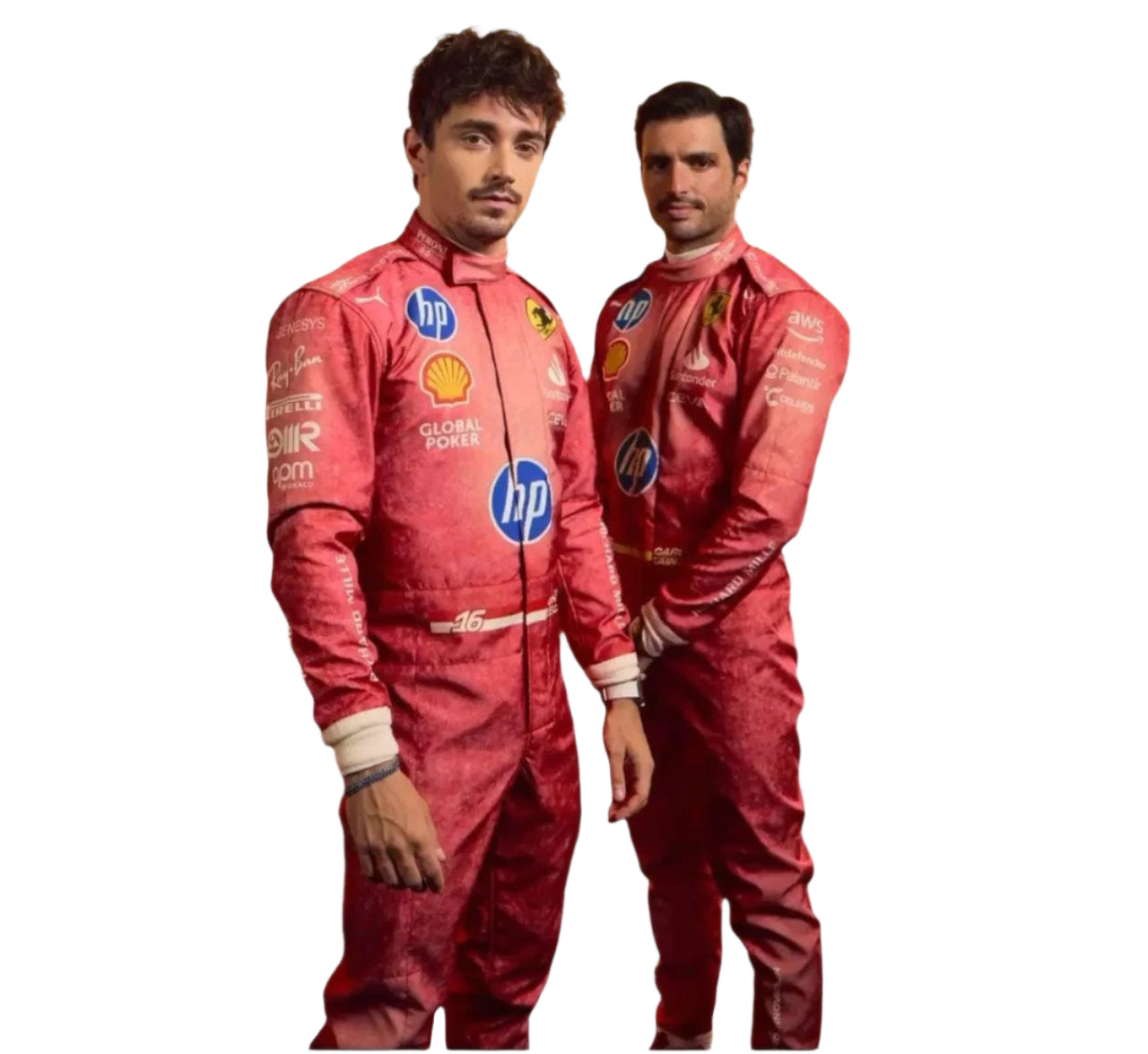 2024 Charles Leclerc Scuderia Ferrari Las Vegas GP F1 Race Suit
