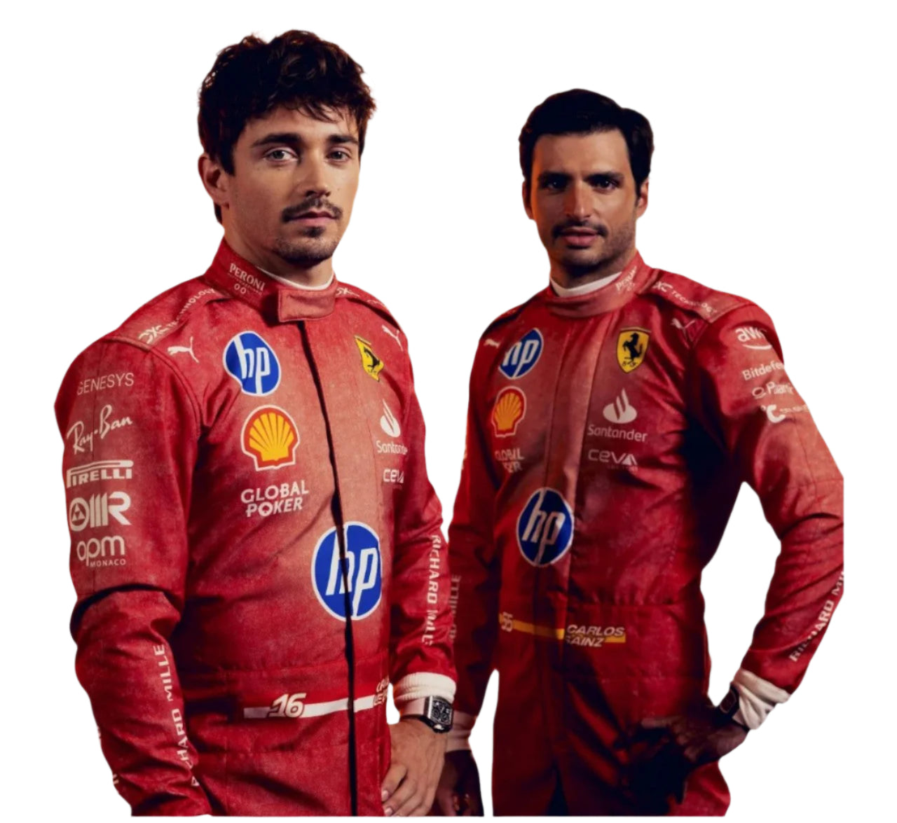 2024 Charles Leclerc Scuderia Ferrari Las Vegas GP F1 Race Suit