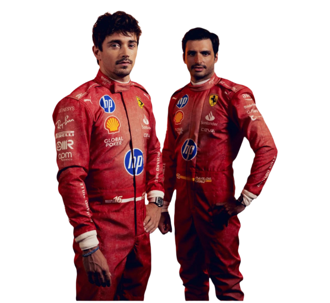 2024 Charles Leclerc Scuderia Ferrari Las Vegas GP F1 Race Suit