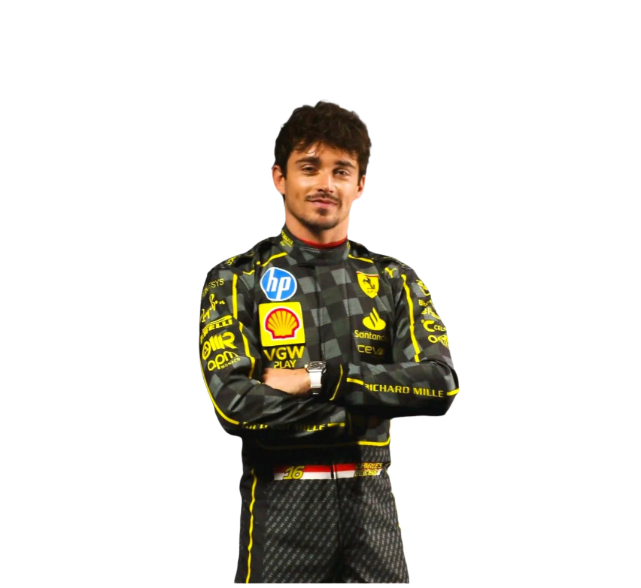 2024 Charles Leclerc Scuderia Ferrari Monza GP F1 Race Suit