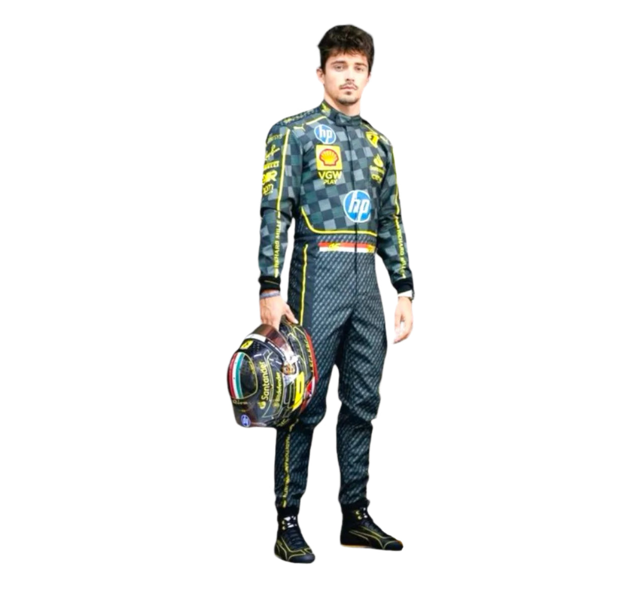 2024 Charles Leclerc Scuderia Ferrari Monza GP F1 Race Suit