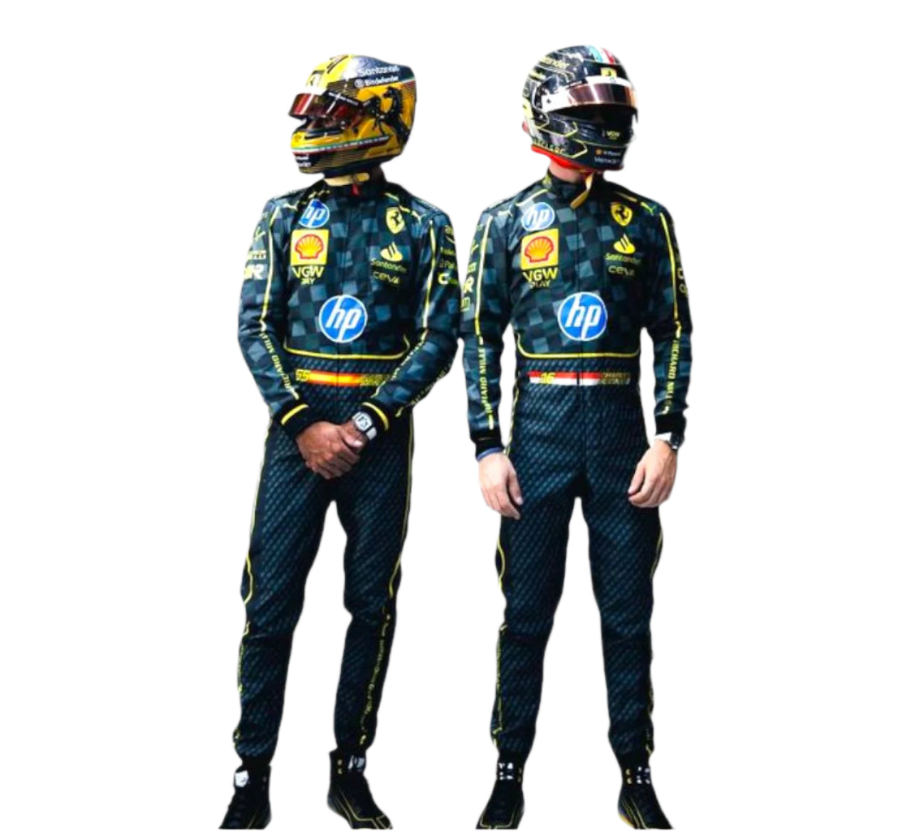 2024 Charles Leclerc Scuderia Ferrari Monza GP F1 Race Suit