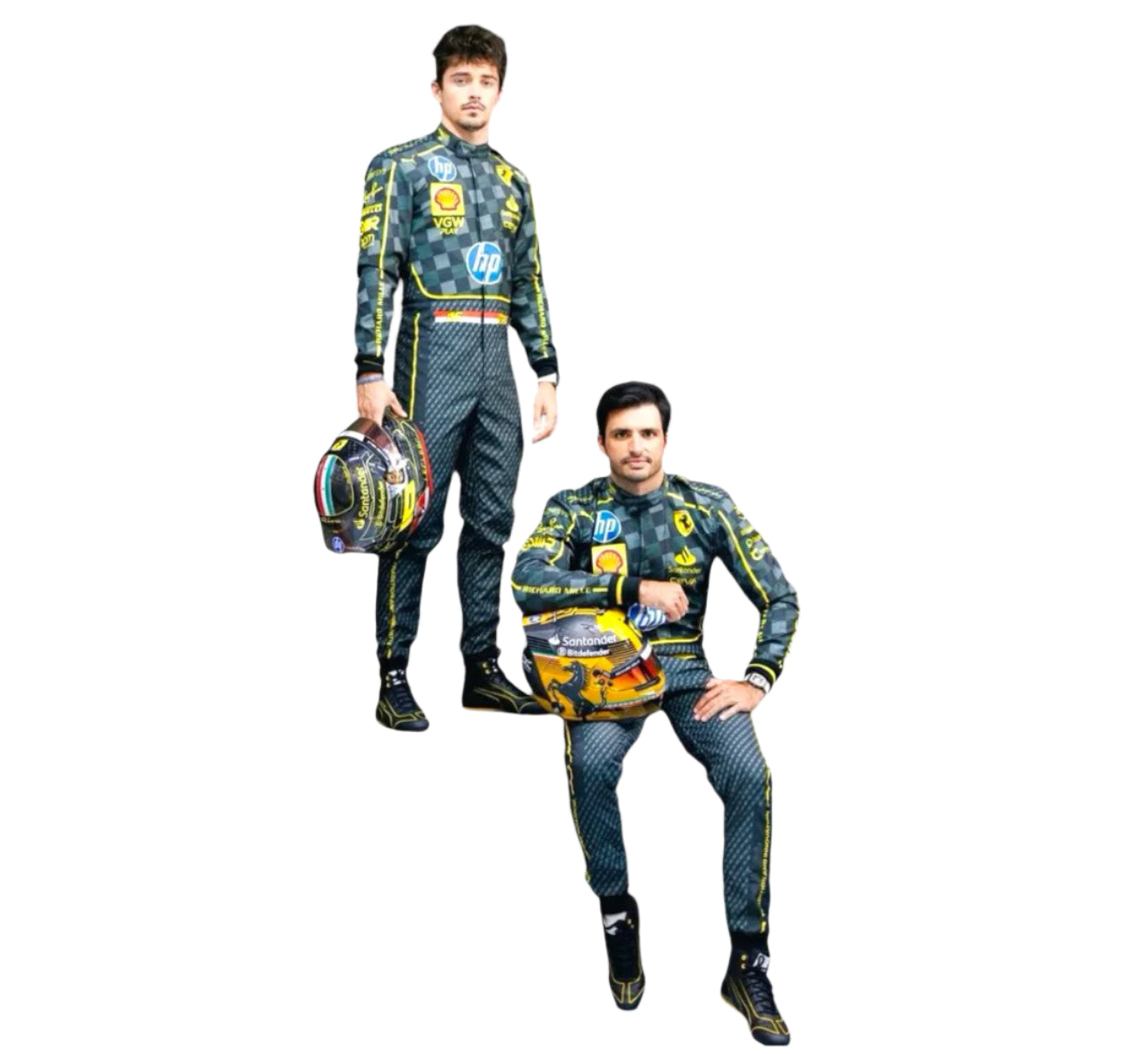2024 Charles Leclerc Scuderia Ferrari Monza GP F1 Race Suit