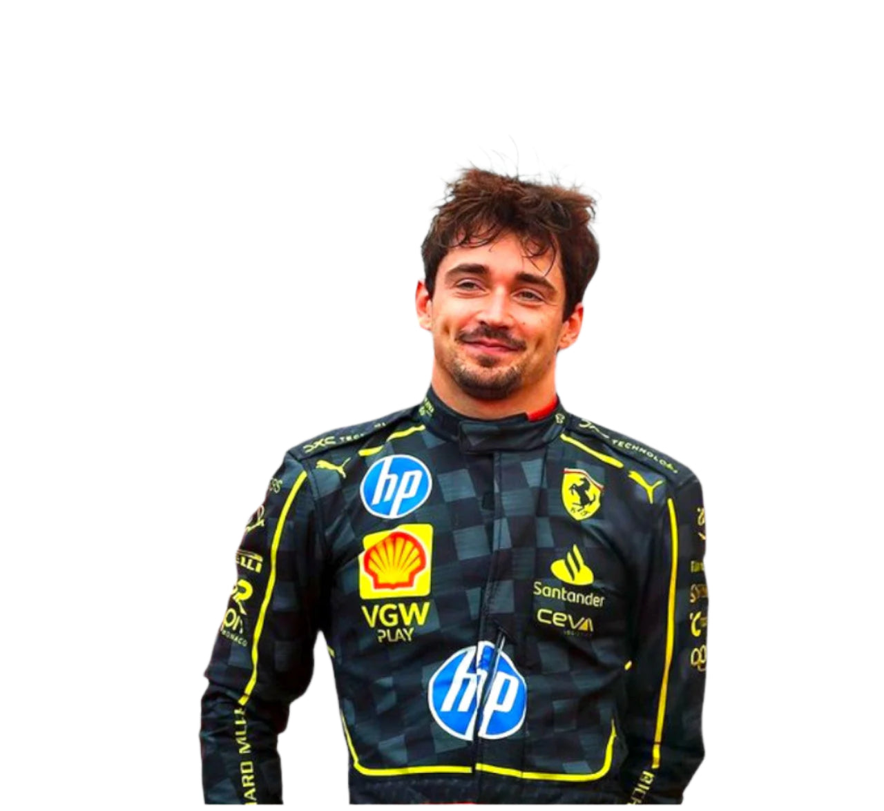 2024 Charles Leclerc Scuderia Ferrari Monza GP F1 Race Suit