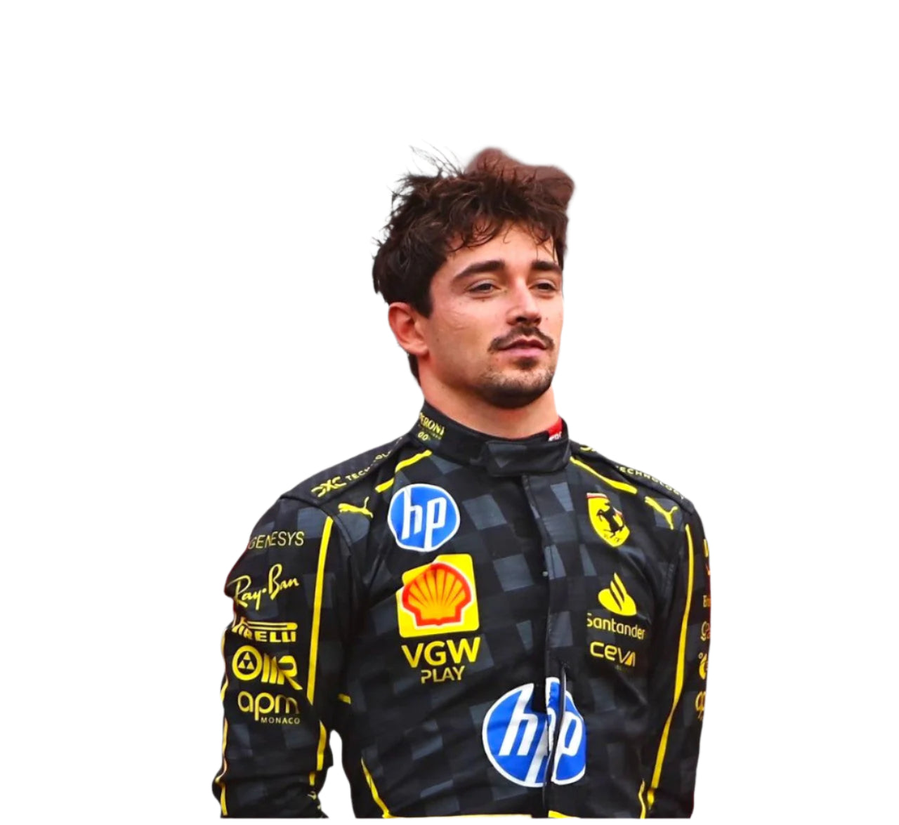 2024 Charles Leclerc Scuderia Ferrari Monza GP F1 Race Suit