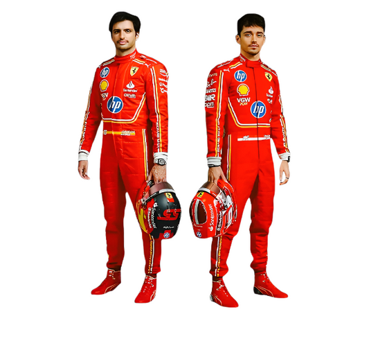 2024 Monaco GP Scuderia Ferrari Hp _ Charles Leclerc Race Suit