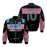 2023 Pierre Gasly BWT Alpine F1 Bomber Jacket