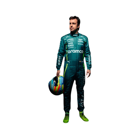 2025 Aston Martin Fernando Alonso F1 Team Race Suit