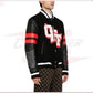 Off-White Dices Lea varsity jacket