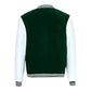 DARK GREEN VARSITY JACKETS