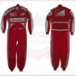 2013 Fernando Alonso Ferrari F1 Embroidered Racing Suit CROSSOVER RACEWEARS