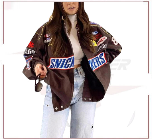 Snickers Windbreaker Racing Jacket