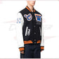 Off-White varsity patch bomber jacket
