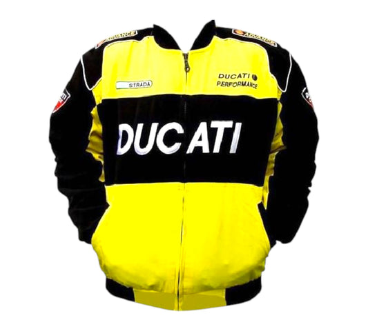 Ducati Corse Vintage Jacket Yellow & Black