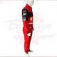 New Charles Leclerc 2022 F1 Ferrari Team Race Suit CROSSOVER RACEWEARS
