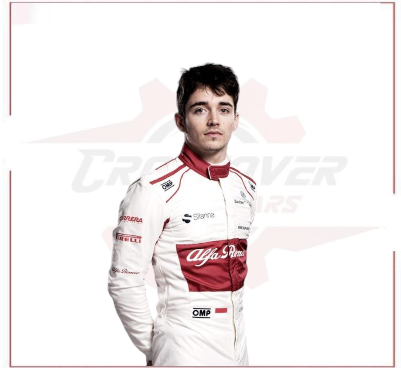2018 Charles Leclerc Alfa Romeo Sauber F1 Race Suit CROSSOVER RACEWEARS