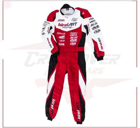 PSL BIRELART 2021 OVERALL DRIVER RACE SUIT EMBROIDERY CROSSOVER RACEWEARS