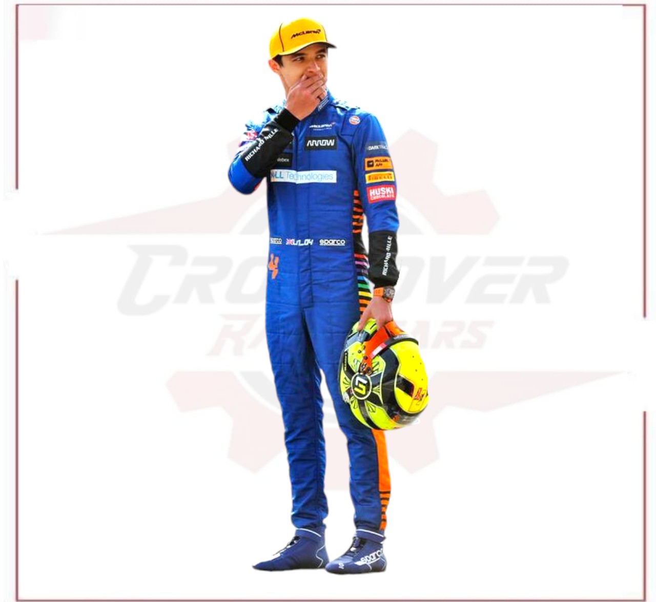 2021 Lando Norris McLaren F1 Racing Suit CROSSOVER RACEWEARS