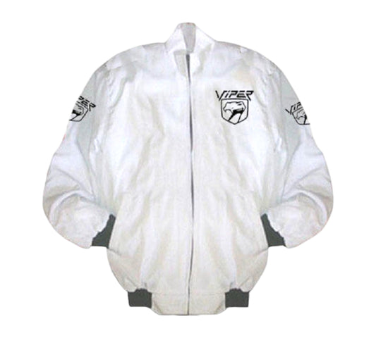 Dodge Viper Racing Jacket White