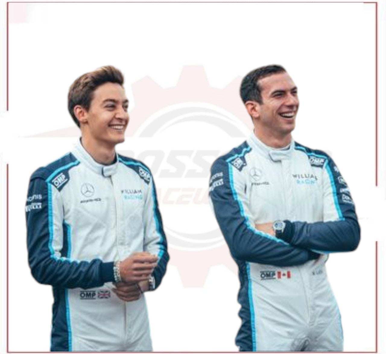 2020 George Russell Williams Racing F1 Race Suit CROSSOVER RACEWEARS