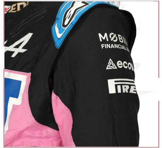 2023 Esteban Ocon BWT Alpine F1 Team Race Suit - Singapore GP CROSSOVER RACEWEARS