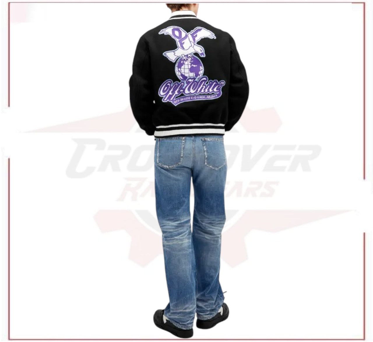 Off-White Eagle Wool Varsity Jacket