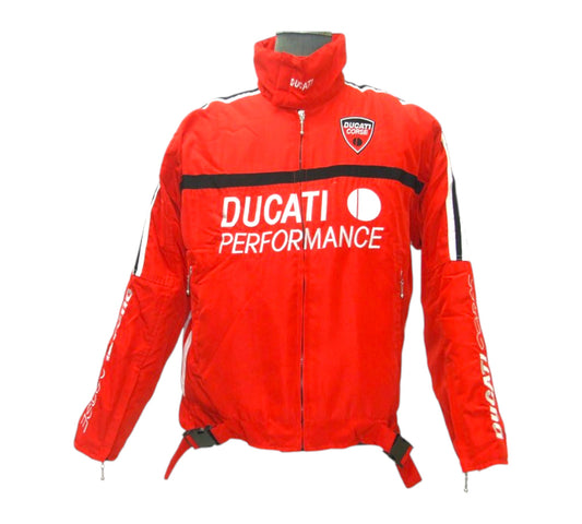 Ducati Corse Performance Jacket Red with Black