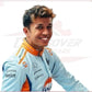 2023 New Alexander Albon Gulf F1 Race Suit Singapore GP