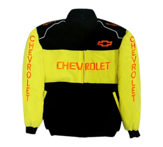 Chevy Chevrolet Jacket Black & Yellow