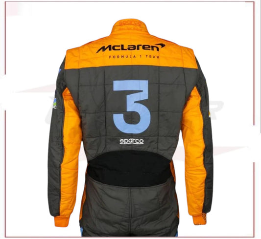 2022 Daniel Ricciardo McLaren Replica F1 Race Suit