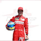 2014 Fernando Alonso Ferrari F1 Sublimation Racing Suit CROSSOVER RACEWEARS