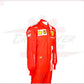 2021 Carlos Sainz Scuderia Ferrari F1 Racing Suit - CROSSOVER RACEWEARS 