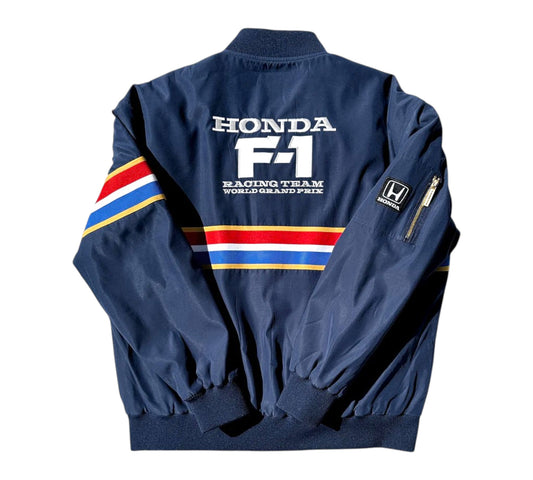 1986 Honda F1 Team Aviator Jacket (Blue)