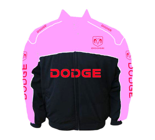 Dodge Racing Jacket Pink and Black
