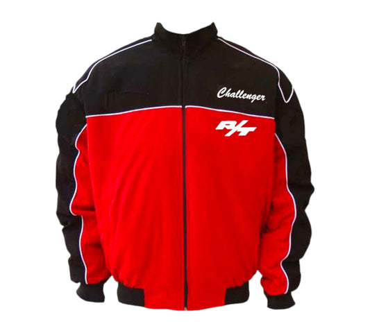 Dodge Challenger RT Racing Jacket Black and Red