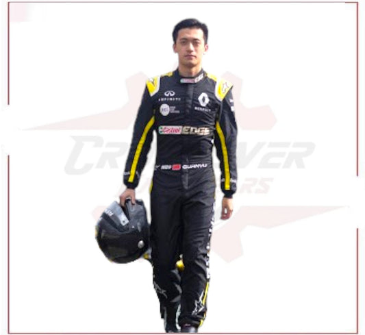 2019 New Zhou Guanyu Renault F2 Race Suit